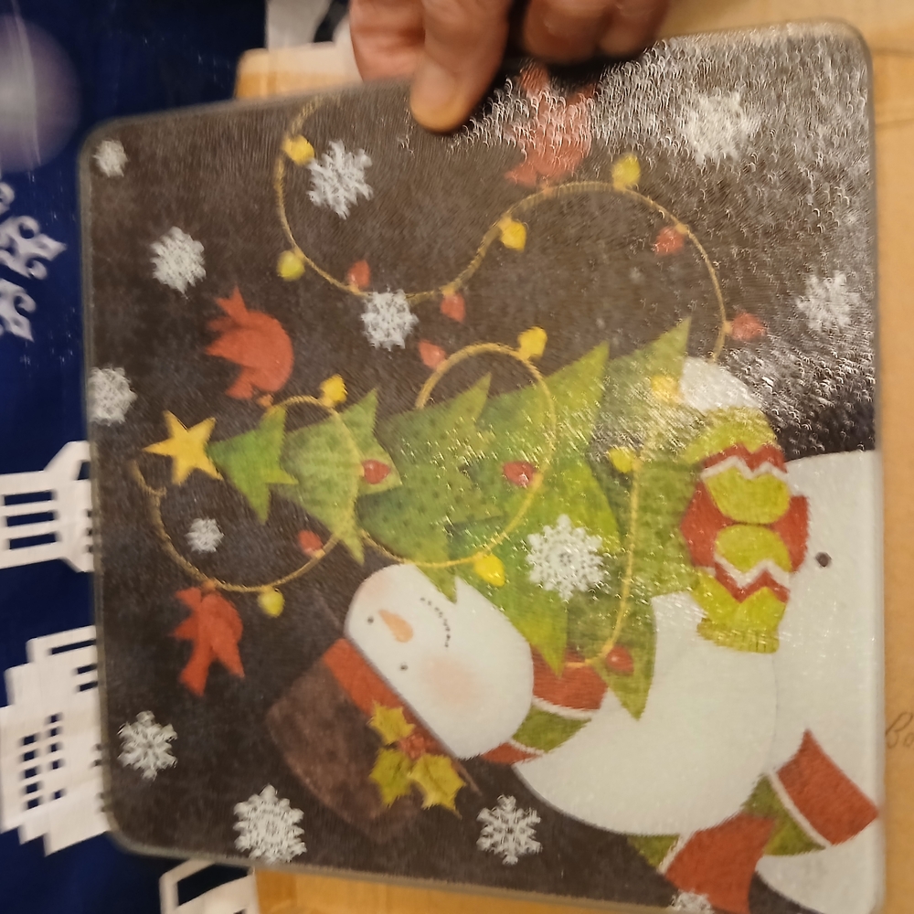 Festive Snowman Holiday Placemat